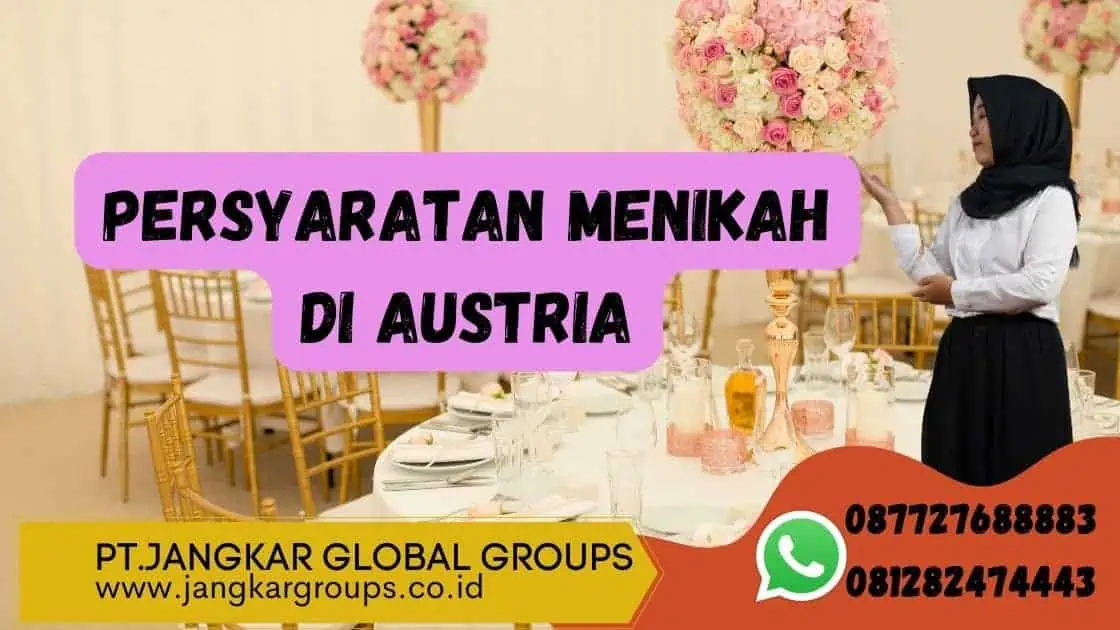 Persyaratan Menikah di Austria