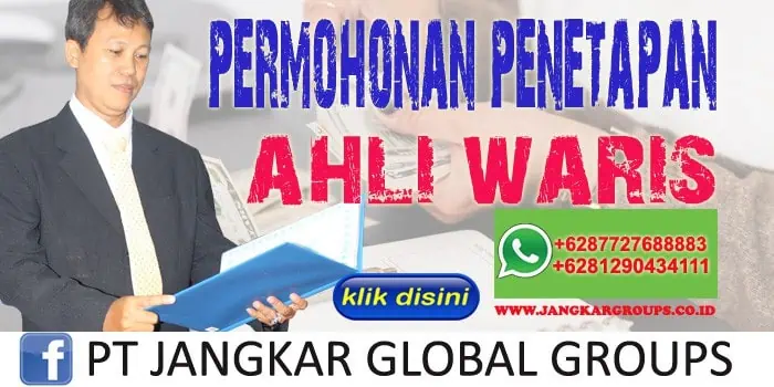 permohonan penetapan ahli waris