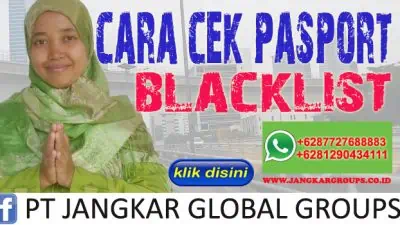 CARA CEK PASPOR BLACKLIST