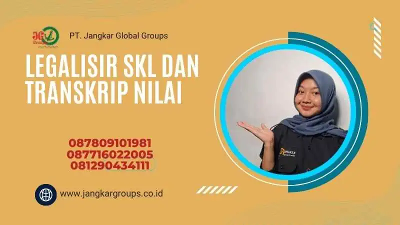 Legalisir SKL dan Transkrip Nilai