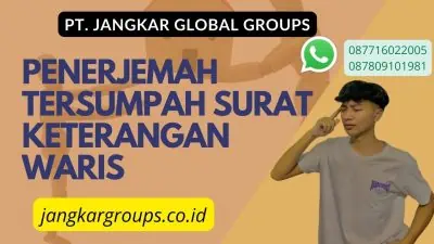 Penerjemah Tersumpah Surat Keterangan Waris