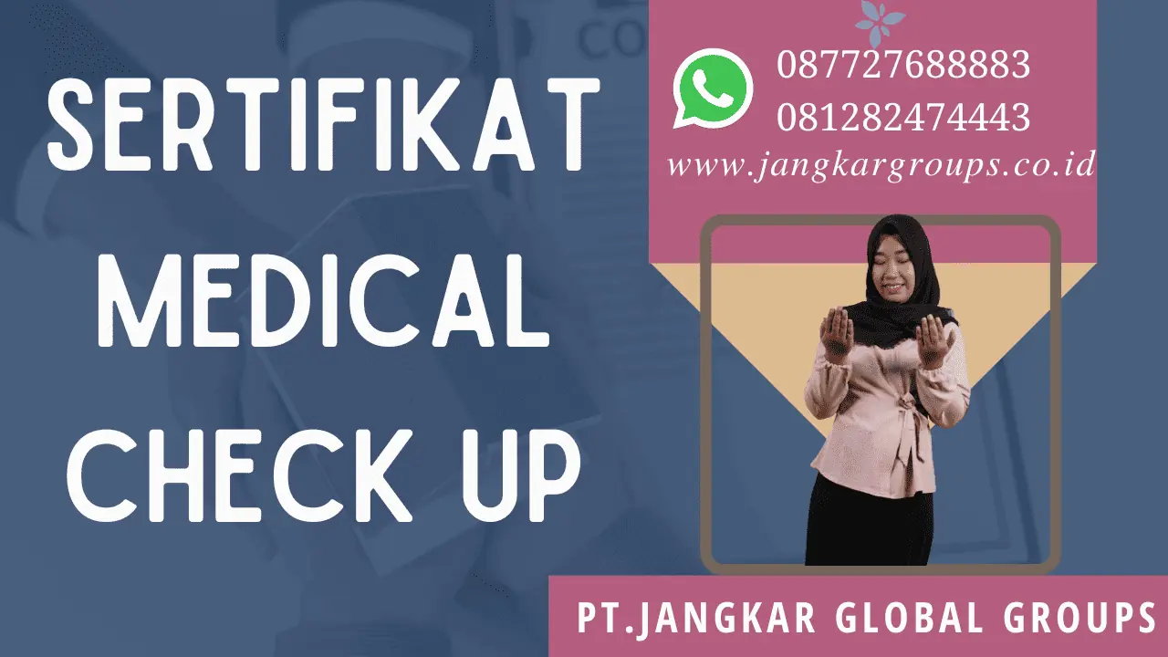 Sertifikat Medical Check Up