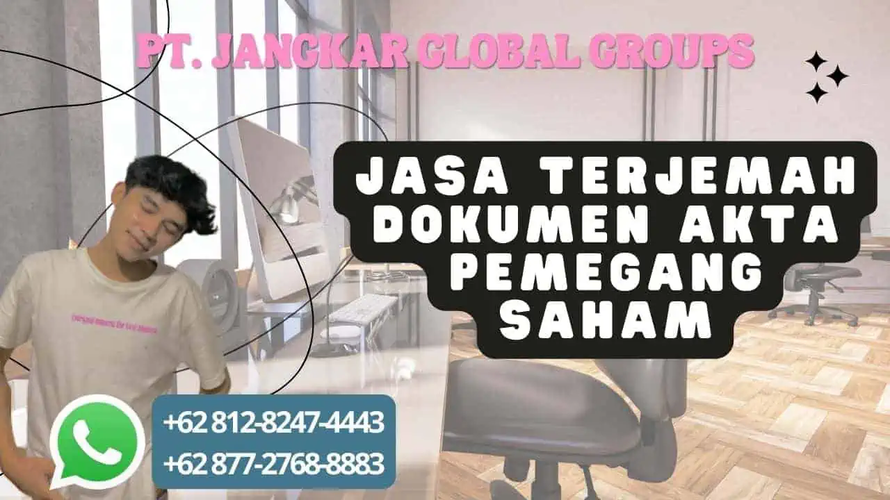 Jasa Terjemah Dokumen Akta Pemegang Saham