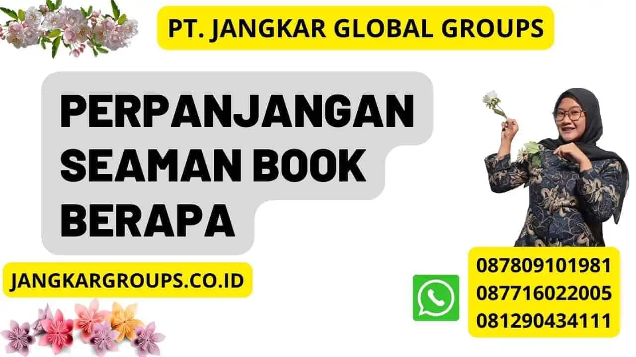 PERPANJANGAN SEAMAN BOOK BERAPA