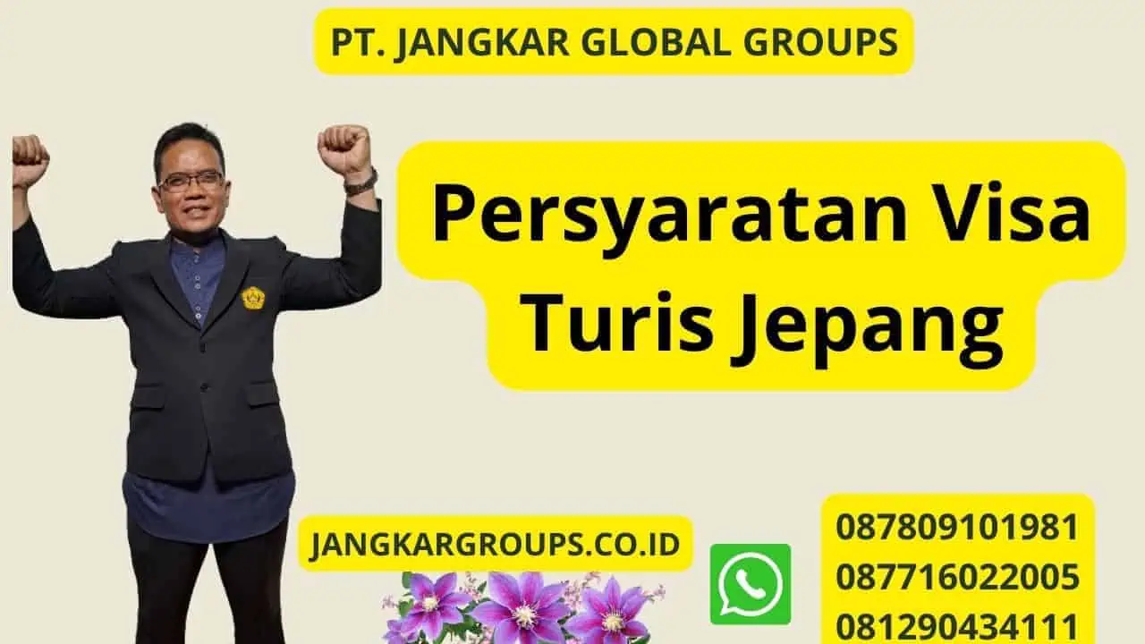 Persyaratan Visa Turis Jepang