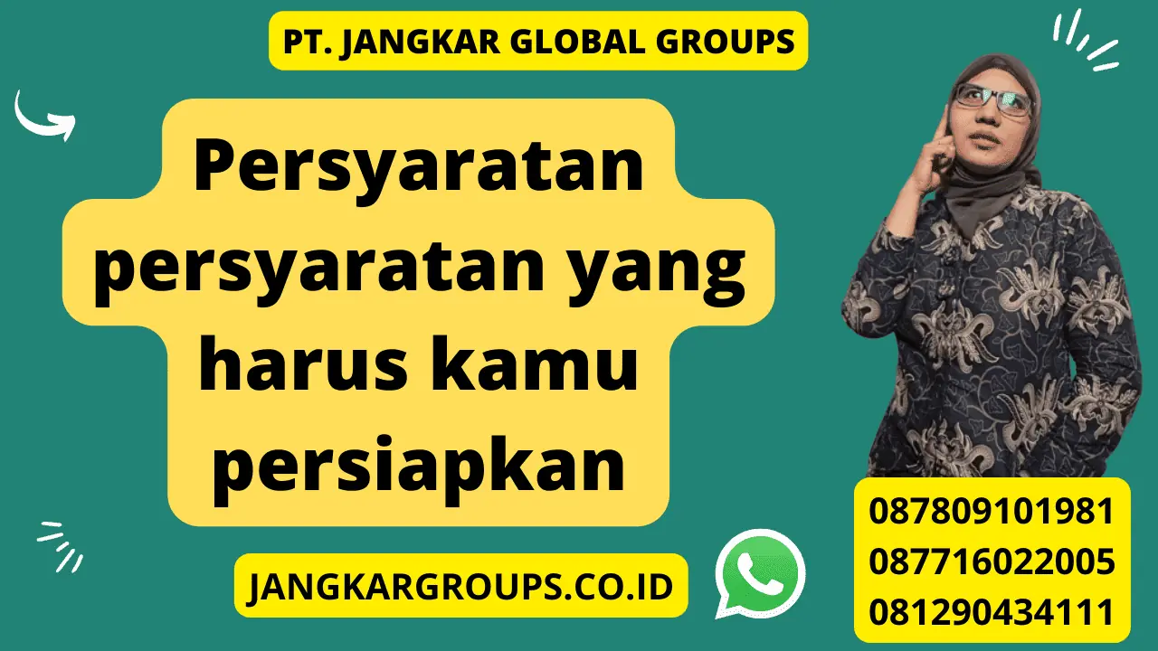 Persyaratan Jasa Urus Visa B211