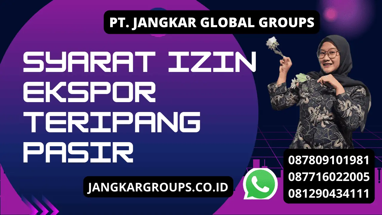 Syarat Izin Ekspor Teripang pasir