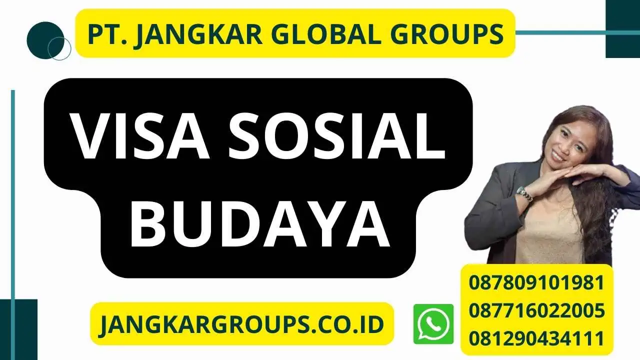 VISA SOSIAL BUDAYA