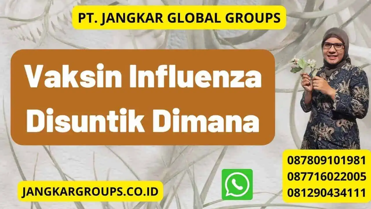 Vaksin Influenza Disuntik Dimana