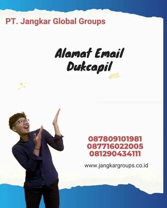 Alamat Email Dukcapil