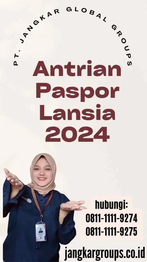 Antrian Paspor Lansia 2024