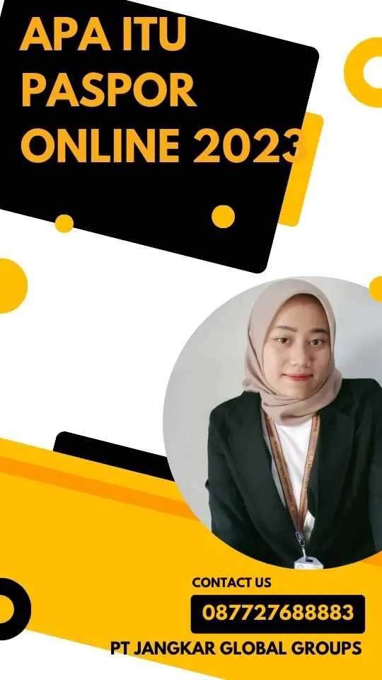 Apa Itu Paspor Online 2023