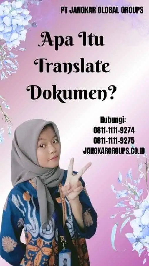 Apa Itu Translate Dokumen