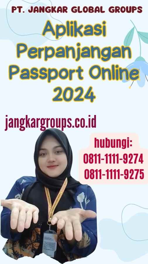 Aplikasi Perpanjangan Passport Online 2024