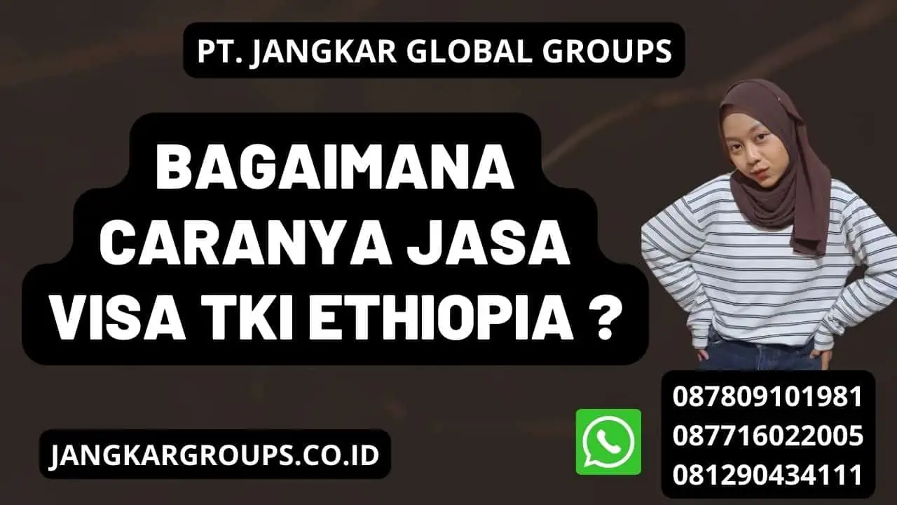 Bagaimana caranya Jasa Visa TKI Ethiopia ?