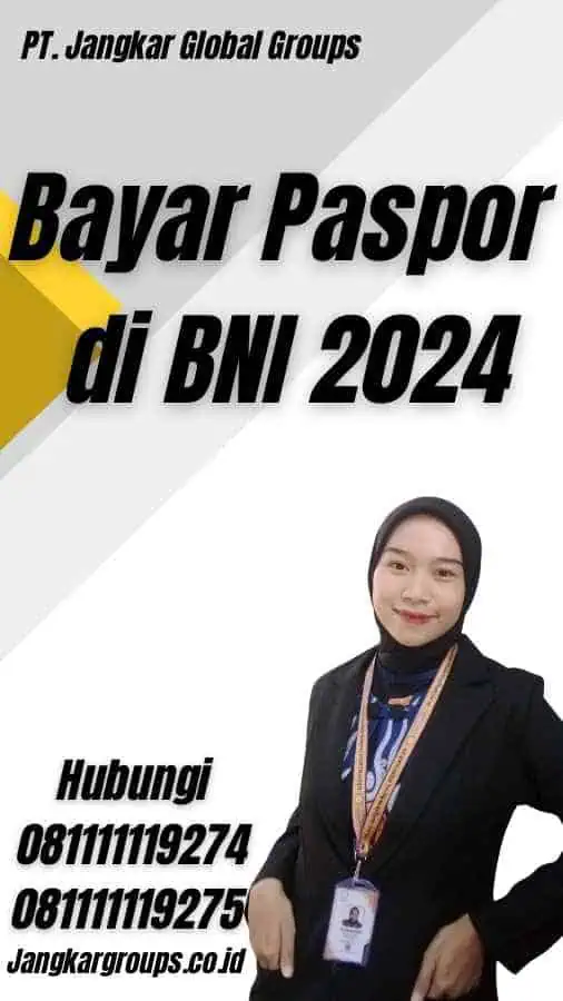 Bayar Paspor di BNI 2024