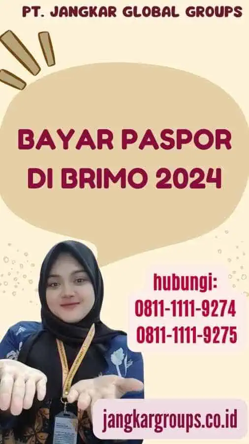 Bayar Paspor di Brimo 2024