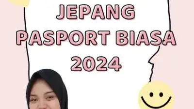 Bebas Visa Jepang Pasport Biasa 2024