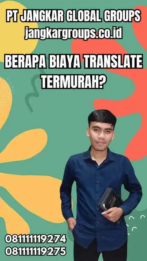 Berapa Biaya Translate Termurah