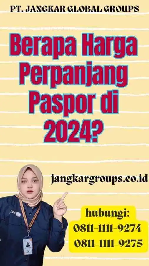 Berapa Harga Perpanjang Paspor di 2024