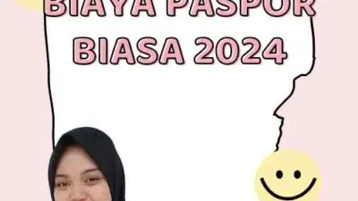 Biaya Paspor Biasa 2024