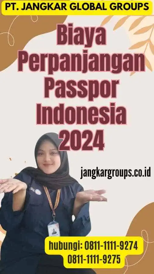 Biaya Perpanjangan Passpor Indonesia 2024