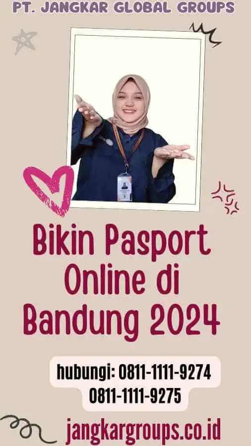 Bikin Pasport Online di Bandung 2024