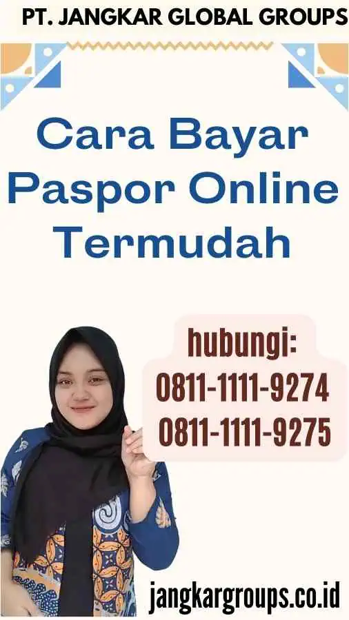 Cara Bayar Paspor Online Termudah