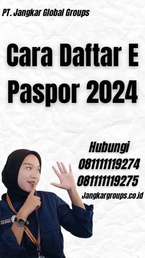 Cara Daftar E Paspor 2024