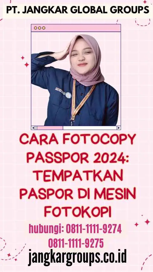 Cara Fotocopy Passpor 2024 Tempatkan Paspor di Mesin Fotokopi