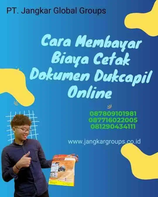 Cara Membayar Biaya Cetak Dokumen Dukcapil Online