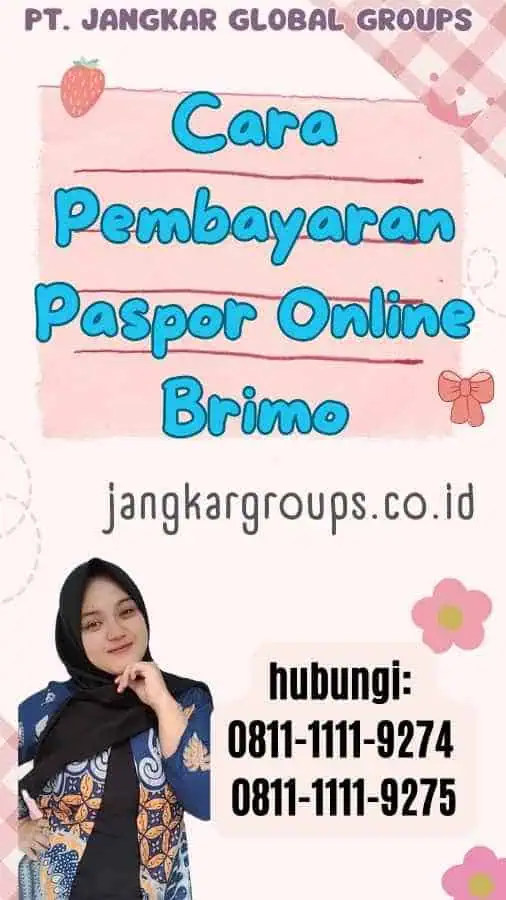 Cara Pembayaran Paspor Online Brimo