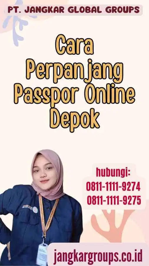 Cara Perpanjang Passpor Online Depok