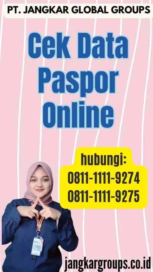 Cek Data Paspor Online