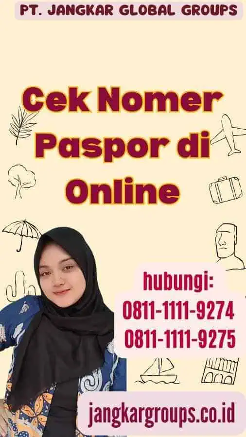 Cek Nomer Paspor di Online