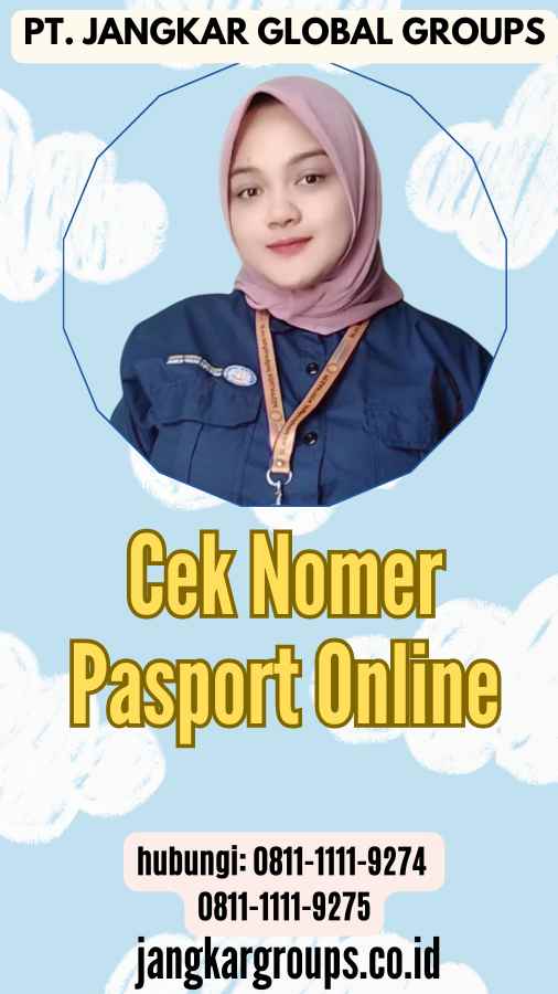 Cek Nomer Pasport Online