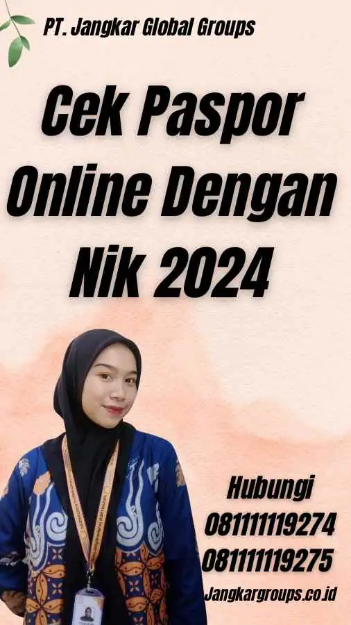 Cek Paspor Online Dengan Nik 2024