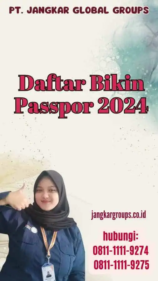 Daftar Bikin Passpor 2024