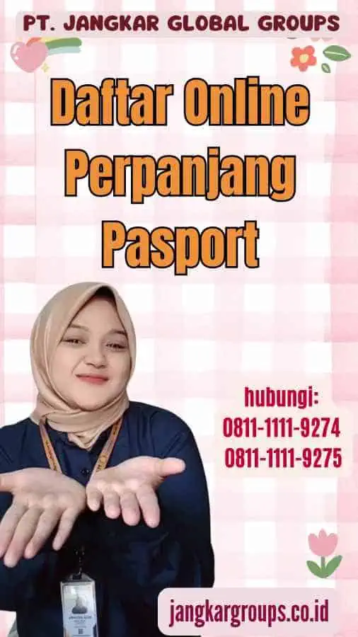 Daftar Online Perpanjang Pasport