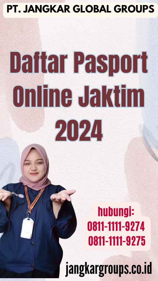 Daftar Pasport Online Jaktim 2024