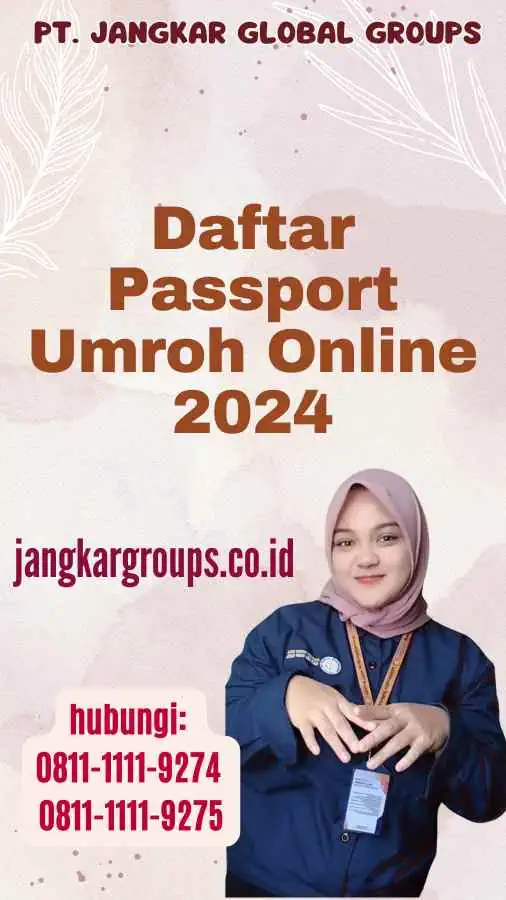 Daftar Passport Umroh Online 2024