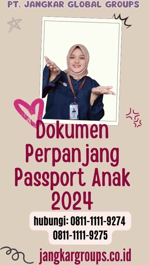 Dokumen Perpanjang Passport Anak 2024