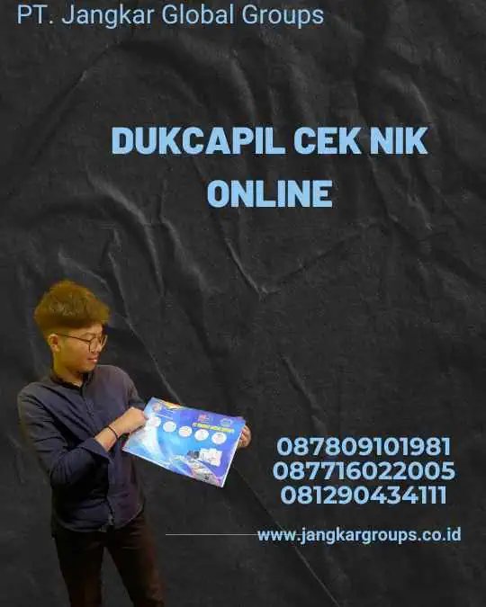 Dukcapil Cek NIK Online