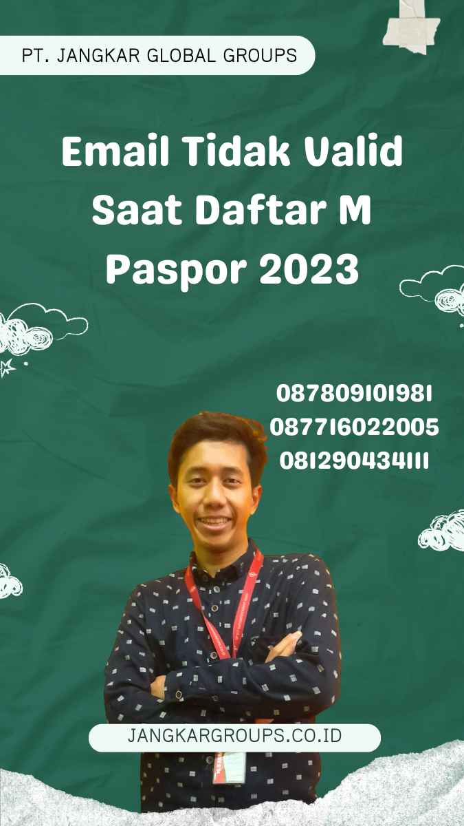 Email Tidak Valid Saat Daftar M Paspor 2023