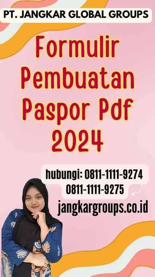 Formulir Pembuatan Paspor Pdf 2024