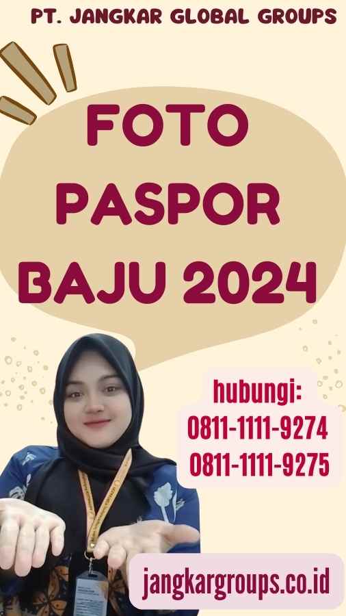 Foto Paspor Baju 2024