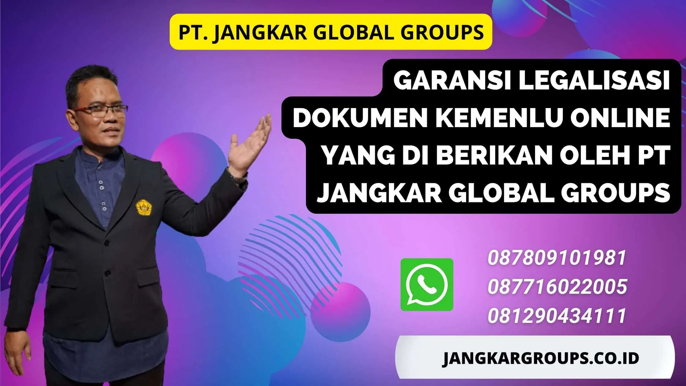 Garansi Legalisasi Dokumen Kemenlu Online yang di berikan oleh PT Jangkar Global Groups