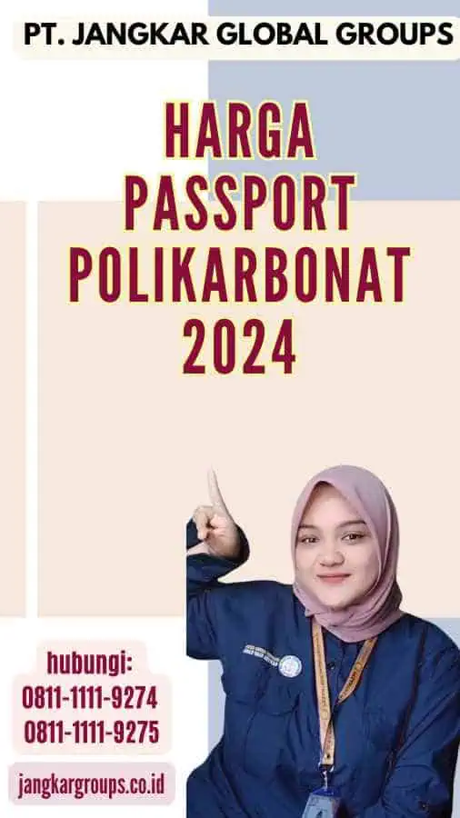 Harga Passport Polikarbonat 2024