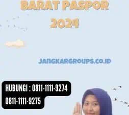 Imigrasi Jakarta Barat Paspor 2024