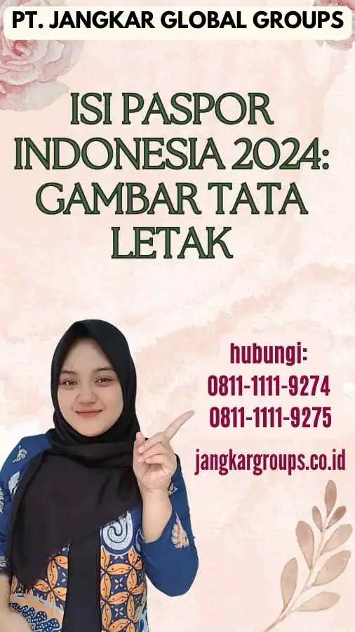 Isi Paspor Indonesia 2024 Gambar Tata Letak